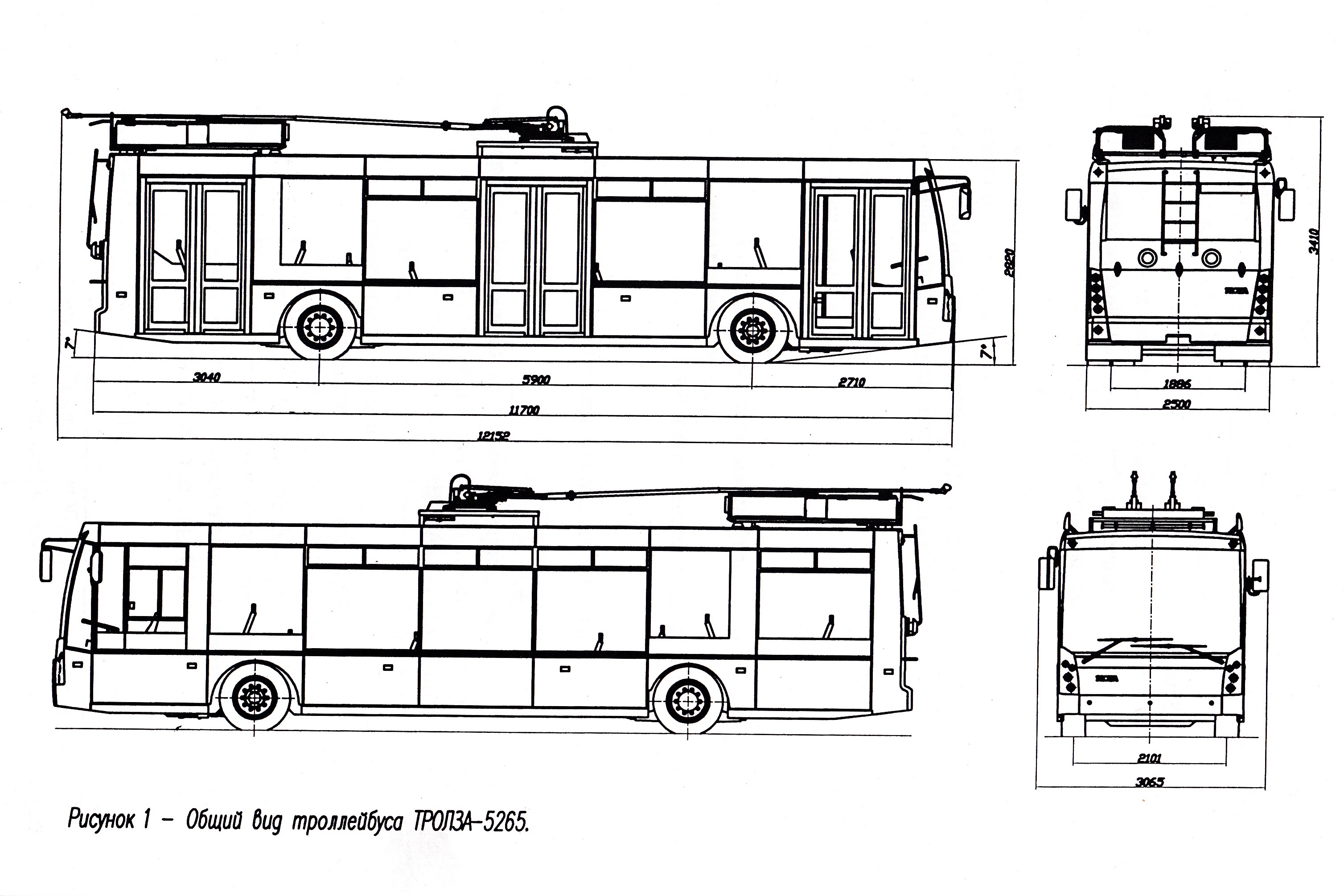 Схема электробуса. Тролза-5265 Мегаполис чертеж. Чертёж троллейбуса Тролза 5265. Троллейбус Тролза Мегаполис чертеж. МАЗ 103 троллейбус чертеж.